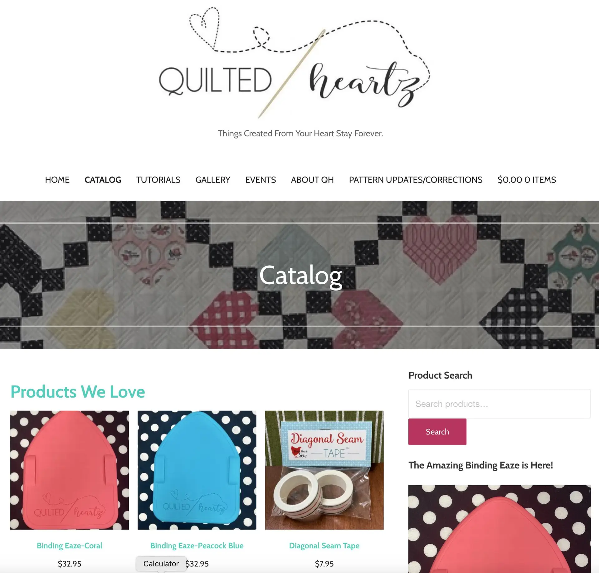 quilted heartz website