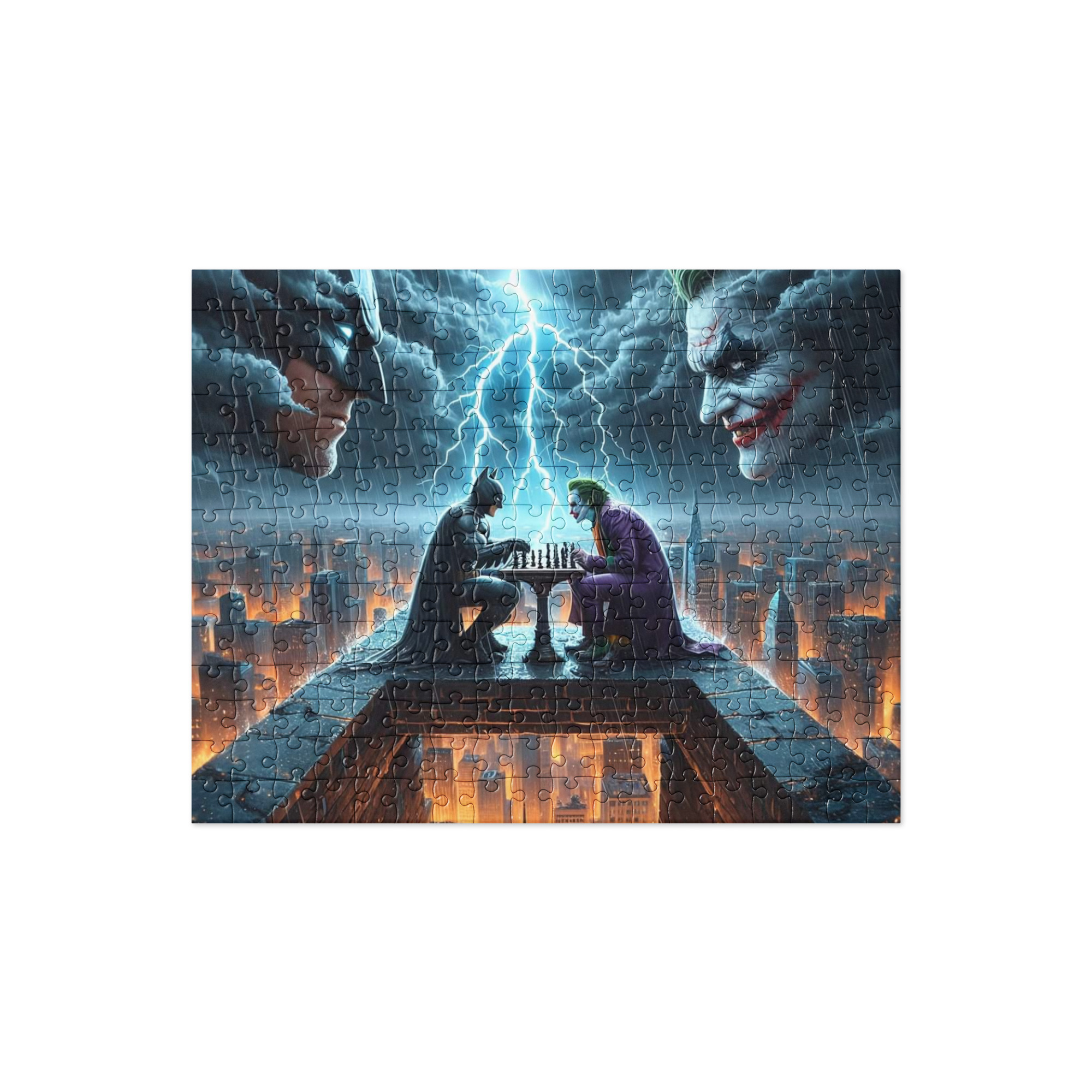 Batman & Joker Playing Chess Jigsaw puzzle